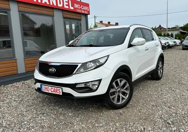 kia warmińsko-mazurskie Kia Sportage cena 47900 przebieg: 183000, rok produkcji 2014 z Stawiszyn